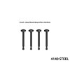 ARRMA Talion 6S EXB 4140 Steel Front + Rear Shock Mount Pins 3x33mm - GPM MTV6/PIN33 ARRMA Talion 6S EXB 4140 Steel Front + Rear Shock Mount Pins 3x33mm - GPM MTV6/PIN33