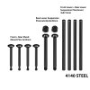 ARRMA Talion 6S EXB 4140 Steel Front & Rear Suspension Pins And Shock Mount Pins - GPM MTV6/10PIN ARRMA Talion 6S EXB 4140 Steel Front & Rear Suspension Pins And Shock Mount Pins - GPM MTV6/10PIN