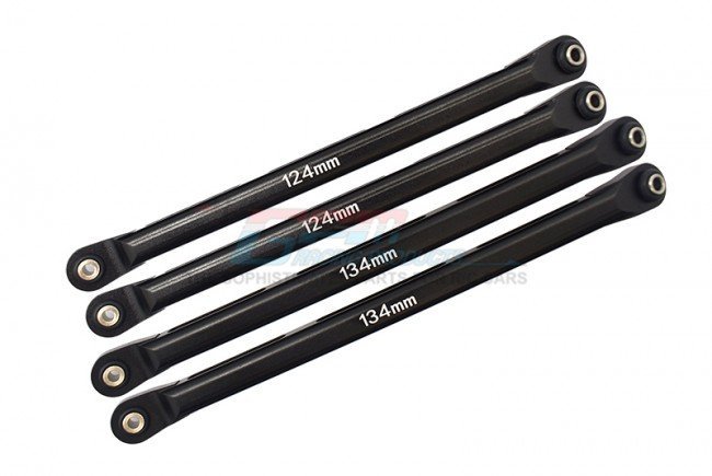 AXIAL RBX10 RYFT Aluminum Front Upper & Lower Chassis Links Parts Tree -  4pcs set - GPM RBX049F