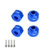 AXIAL SCX10 III Jeep CJ-7 Alloy 6061 Wheel 12mm Hex Adapters +3mm - GPM SCJ010/+3M AXIAL SCX10 III Jeep CJ-7 Alloy 6061 Wheel 12mm Hex Adapters +3mm - GPM SCJ010/+3M