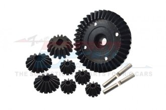 Tamiya TT02 STEEL RING GEAR & BEVEL GEAR - 8PCS SET (FOR TT02