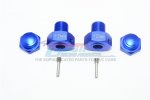 Team Losi SUPER BAJA Aluminum Hex Adapter (+2mm) - 6pc set - GPM SB010/+2MM