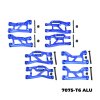TRAXXAS MINI SLASH 7075-T6 Alloy Front + Rear (Upper & Lower) Suspension Arms - GPM SLAM4567 TRAXXAS MINI SLASH 7075-T6 Alloy Front + Rear (Upper & Lower) Suspension Arms - GPM SLAM4567