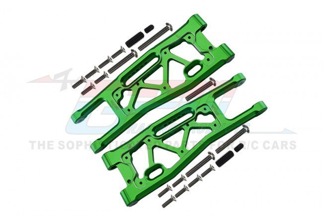 TRAXXAS SLEDGE MONSTER TRUCK Aluminium 6061-T6 Front Lower Arms - 23pc set  - GPM SLE055