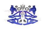 TRAXXAS UNLIMITED DESERT RACER 7075 Alloy Front Knuckle Arms(larger Inner Bearings)+ 6061 Alloy Front Upper & Lower Suspension Arms set - GPM UDR2154A55N